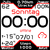 Tech Watch Red 24h german