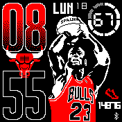 Michael Jordan steps version