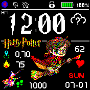 Harry Potter (Cartoon)  Ver. 1.0b AM PM + 24H