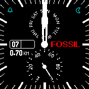 Fossil dual gauge