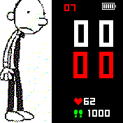 Diary of a Wimpy Kid - white