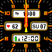 MOD. ( «Dark Mode Analog» by Kensupen ) 12hr