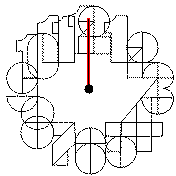 Abstract Number White