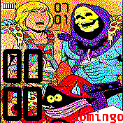 HE-MAN E ESQUELETO E GORPO