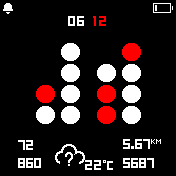 binary wacth w\ info