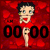 BETTY BOOP VERMELHO