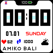 Amiko Watch Face 2