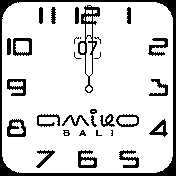 Amiko Analog Watch Face 02