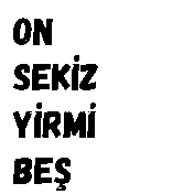 turkish text
