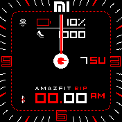 Analog Digital 12h Sec Red ENG