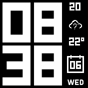 SIMPLE BIG BLACK 12H