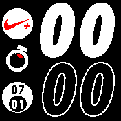 Nike+ White 24H Mod v3