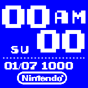 Early Gameboy inspired BLUE