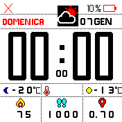 Big digits no heartrate