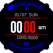 stock recreated round