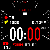 Digital 12h with out seconds