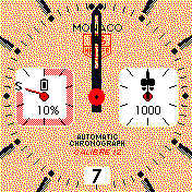 Tagheuer orange black