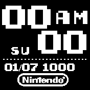 Early Gameboy inspired BLACK