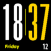 Big Digital Clock Yellow_EN
