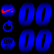 NIKE+ Gradient Blue 12H