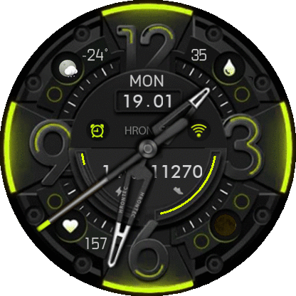HT Falcon 084 Clockwork Neon