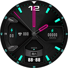 003 红针黑盘蓝刻度