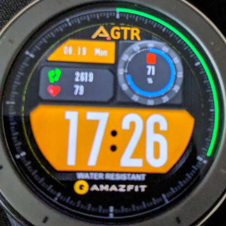 Amazwatch face
