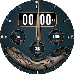 Blue Machine ENG / ESP - 12h AMPM /24h