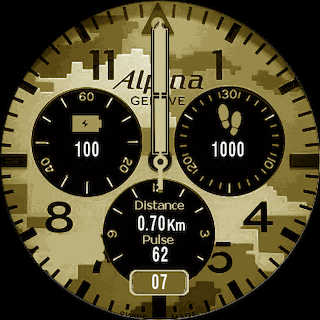 Alpina Desert Army Watch