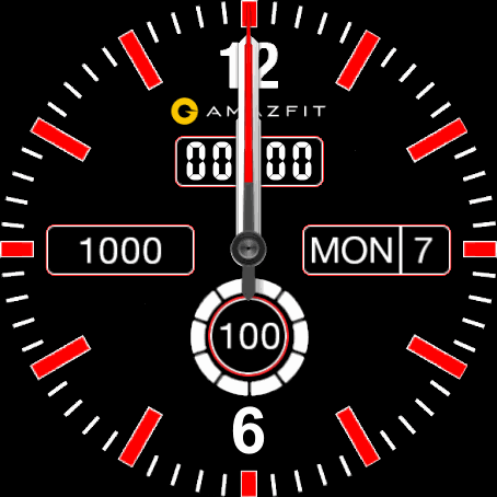 GTR Analog Digital Dark Red ver2