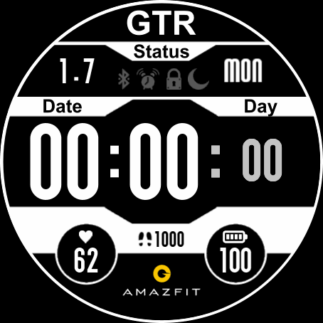 GTR Digital Black and White by Hall