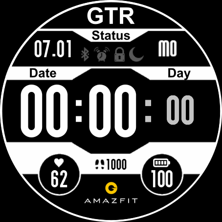 GTR Digital Black and White by Hall German