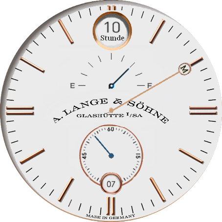 Lange & Soehne one hand