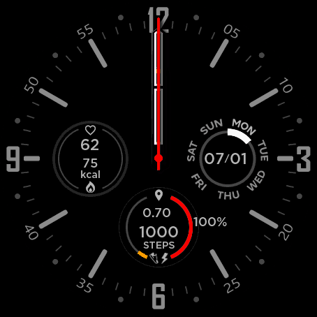 Marine Commander [White/Red/Orange/NoDigital]