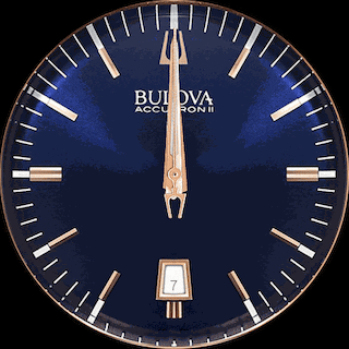 Remake by Kolomnych 060. Bulova Accutron II Blue
