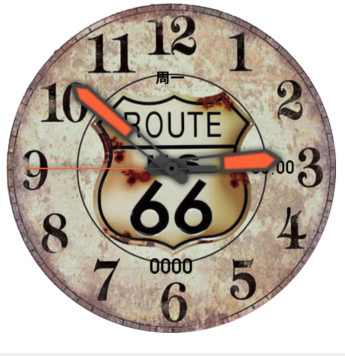 Route 66 red