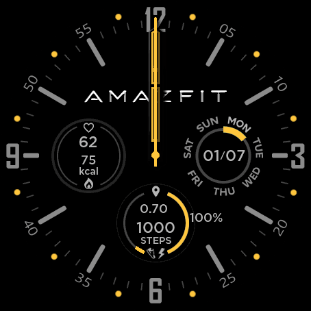 Amazfit Marine Commander [All Yellow] V6