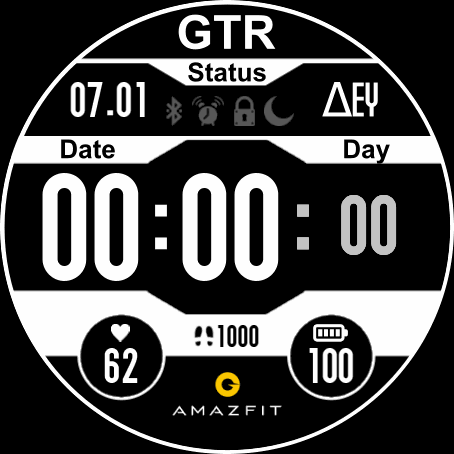 GTR Digital Black and White by Hall Greek