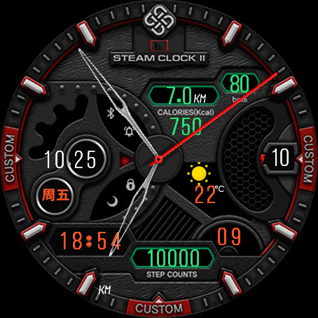 全信息金属表盘