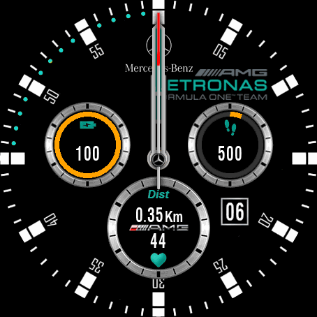 Mercedes_Black - GTR 47mm