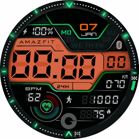 M198 Green and Orange