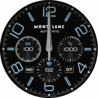 Montblanc Blue Weekday