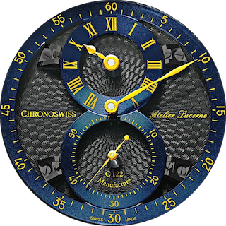 Chronoswiss Blue yellow