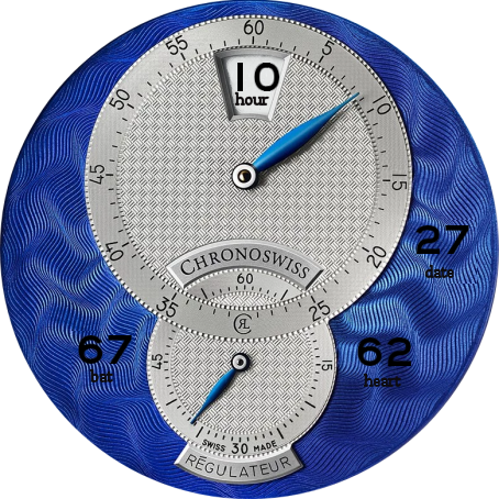 Chronoswiss Silver blue