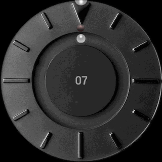 Eone Bradley Classic Black with Minutes, Seconds and date