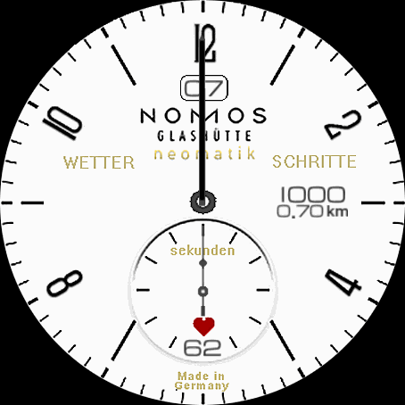 Nomos Glashuette Weather Mod