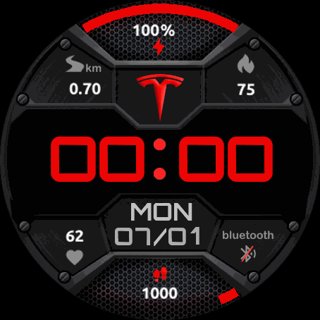 Tesla Black Metallic