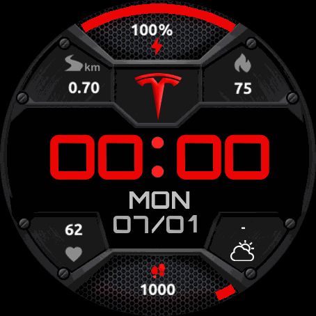 Tesla Black Metallic