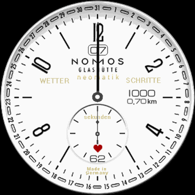 «Nomos Glashuette Weather»