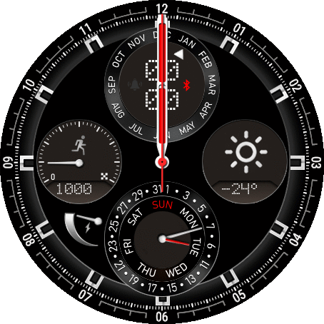 ES532 - chronoweather - BLACK